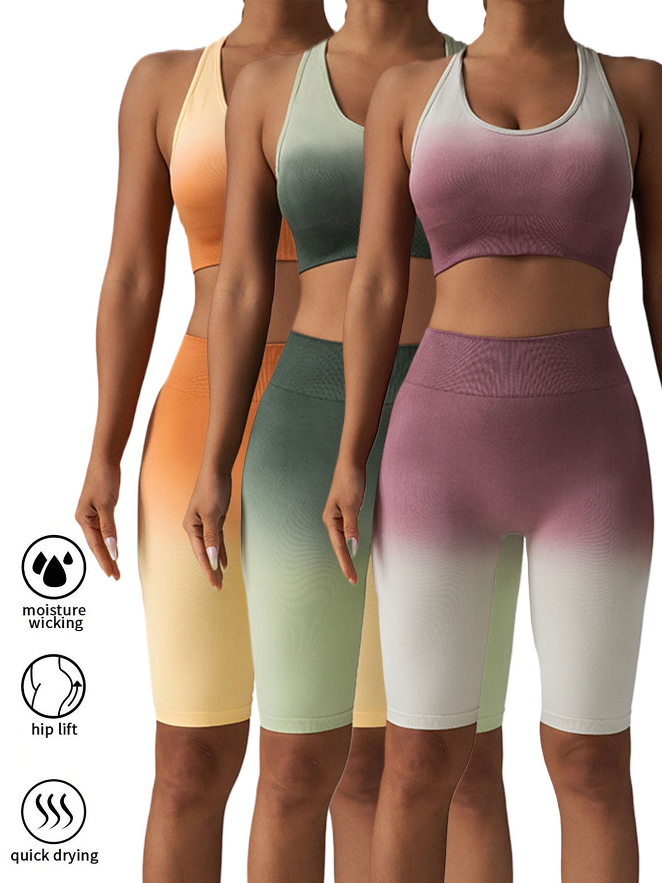 SculptCore Shorts – 3 Pack