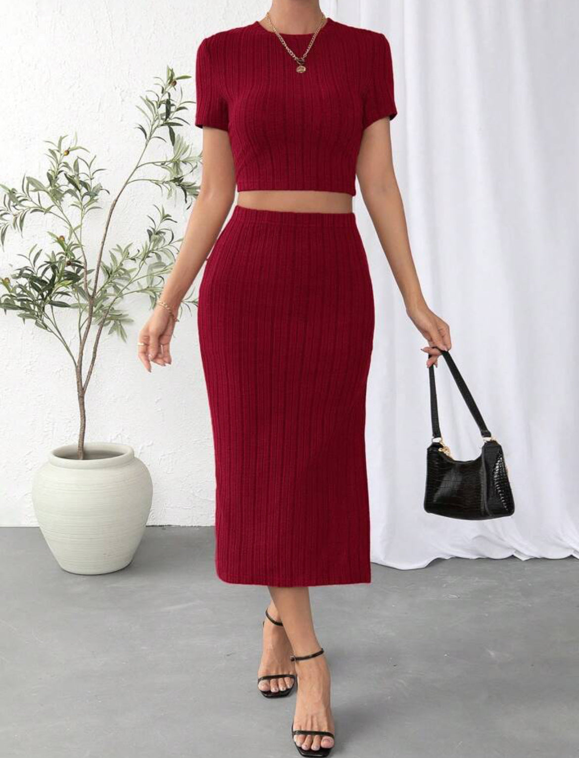 VelvetForm Two-Piece Set