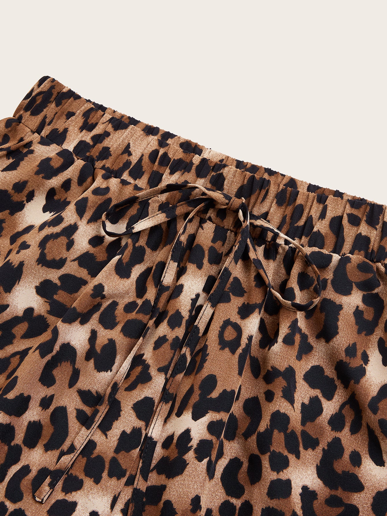 Plus Size Leopard Print Wide Leg Pants β Effortless Style for Every Adventure