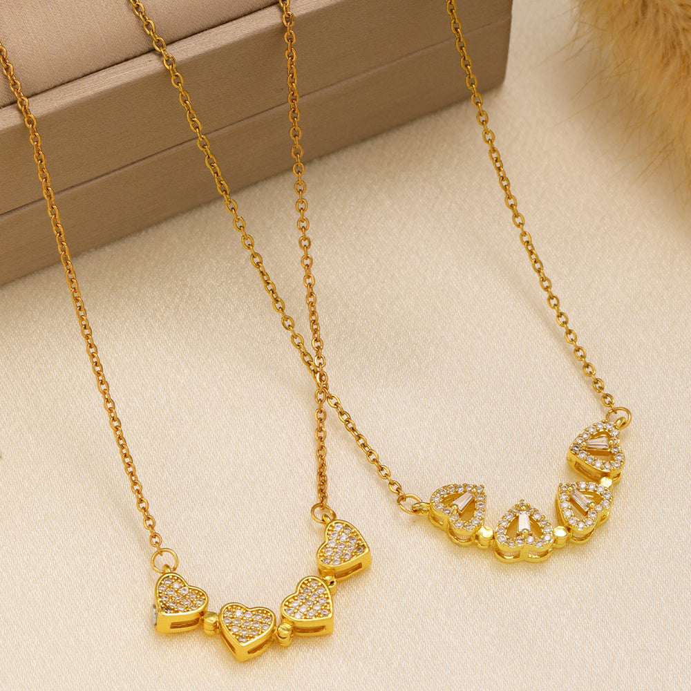 FoldHeart  Necklace