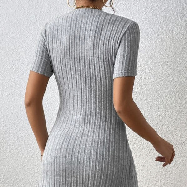 SlateGrace Slit Top