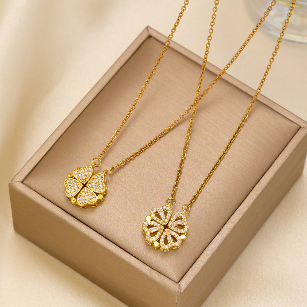 FoldHeart  Necklace