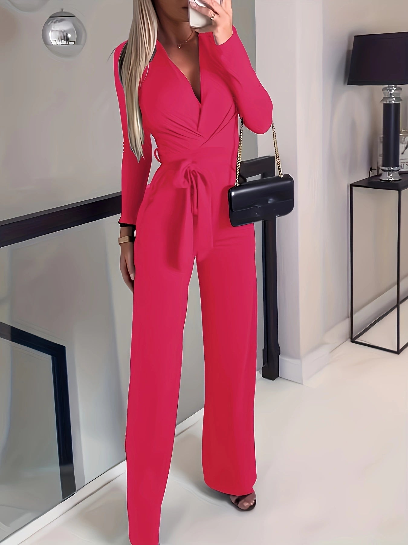 ScarletTie Jumpsuit